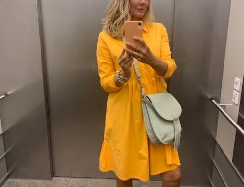 Oranges Kleid statt Orangenhaut